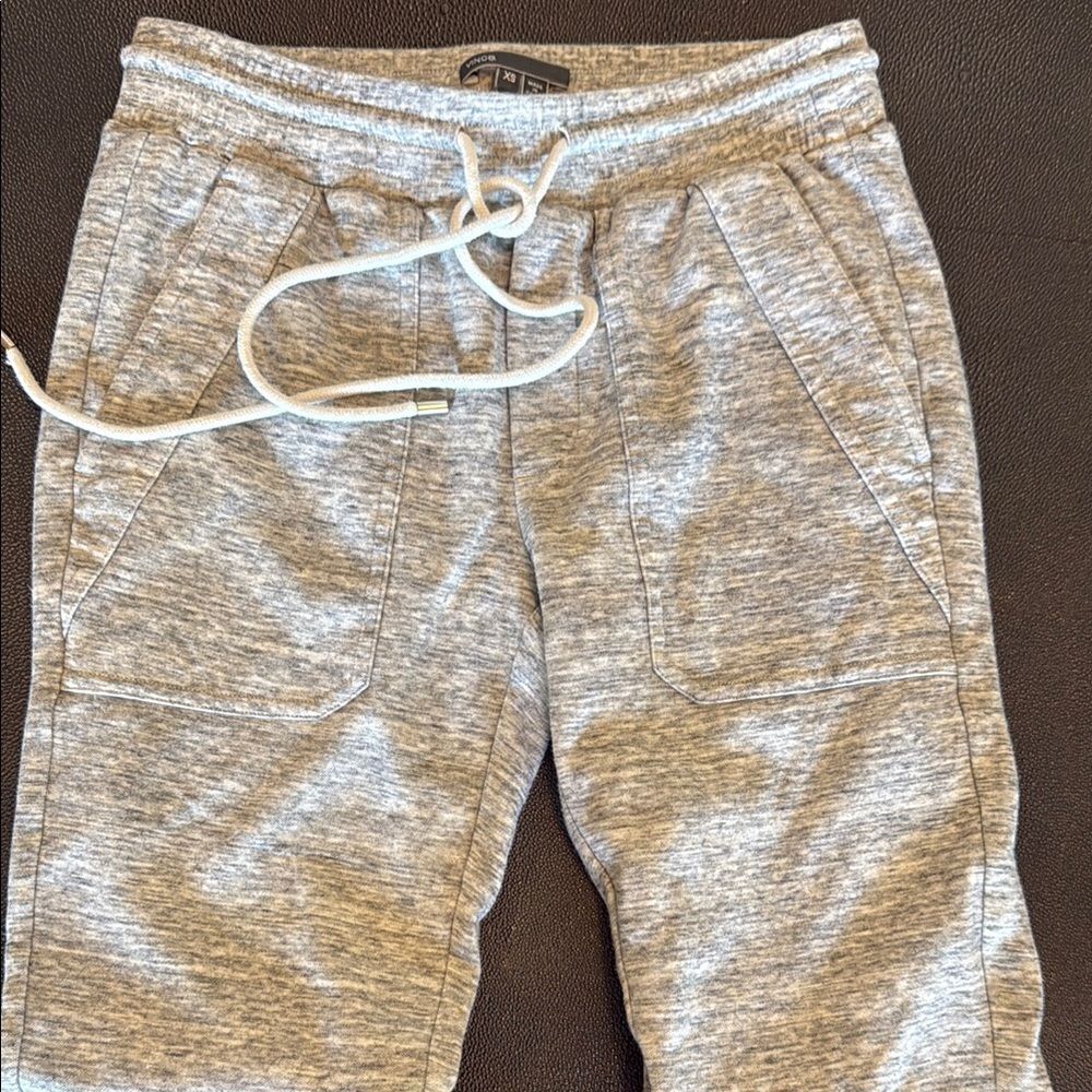 Vince Gray Jogger  Sweatpants with Zippers size XS